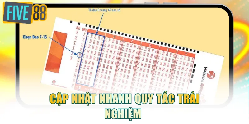 Cập nhật nhanh quy tắc trải nghiệm 