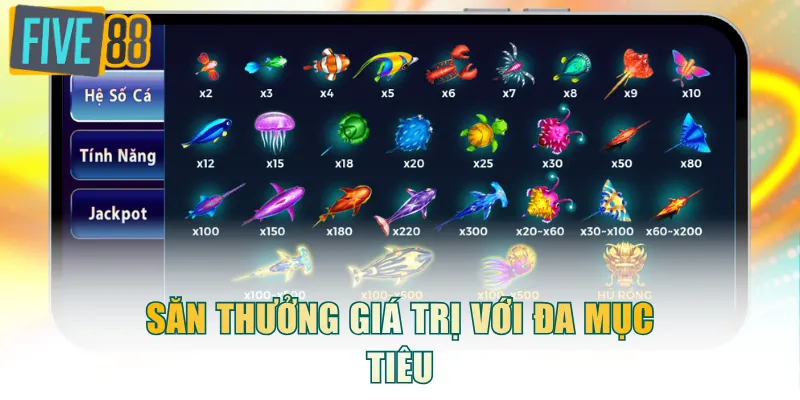 Săn thưởng giá trị với đa mục tiêu